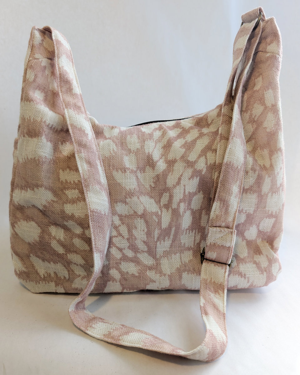 Casual Cross-body Bag with Side Pockets