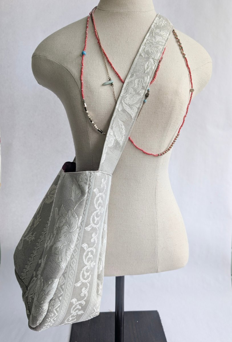 Slouchy Curtain Bag