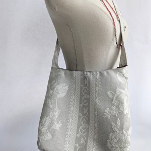 Slouchy Curtain Bag